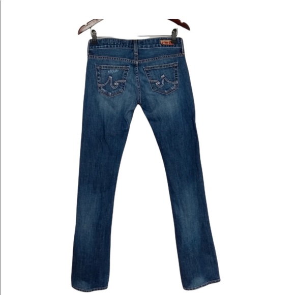Adriano Goldschmied the Tomboy medium wash relaxed straight leg jeans size 25R - Picture 2 of 6